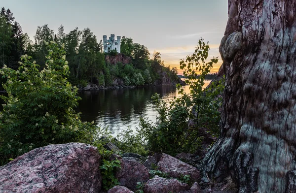 Ostrov mrtvých. Vyborg, Rusko. — Stock fotografie