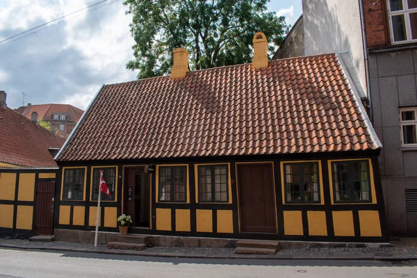 Hans Christian Andersen family house in Odense, Denmark — Stock Photo, Image