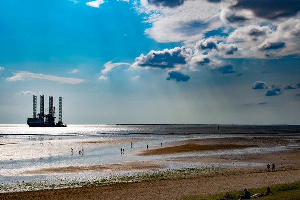 Esbjerg Petrol Limanı Panorama, Danimarka, 2019 Yazı