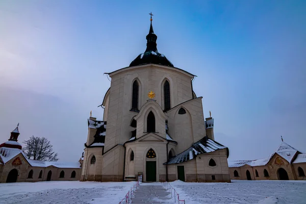 Zelena Hora 'daki St. John Kilisesi - Yeşil Dağ, Zdar nad Sazavou, Çek Cumhuriyeti, UNESCO