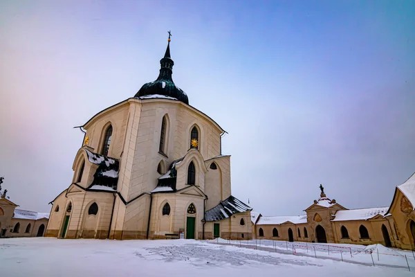 Zelena Hora 'daki St. John Kilisesi - Yeşil Dağ, Zdar nad Sazavou, Çek Cumhuriyeti, UNESCO