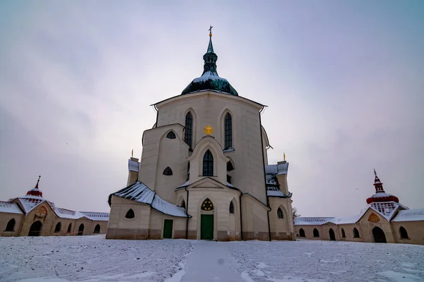 Zelena Hora 'daki St. John Kilisesi - Yeşil Dağ, Zdar nad Sazavou, Çek Cumhuriyeti, UNESCO