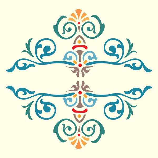 Hermoso diseño de decoración, hojas de plantas — Vector de stock