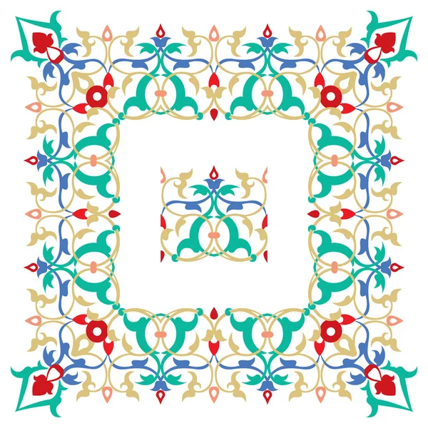 Marco de lujo ornamental, manualidades — Vector de stock