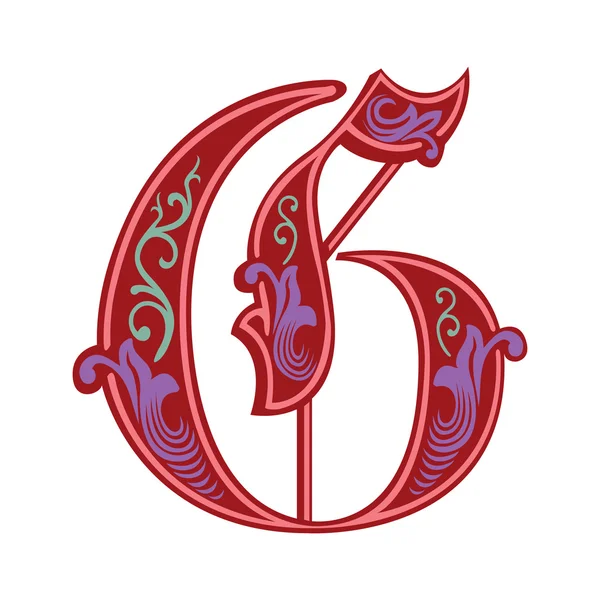 Bella lettera g per tatuaggio