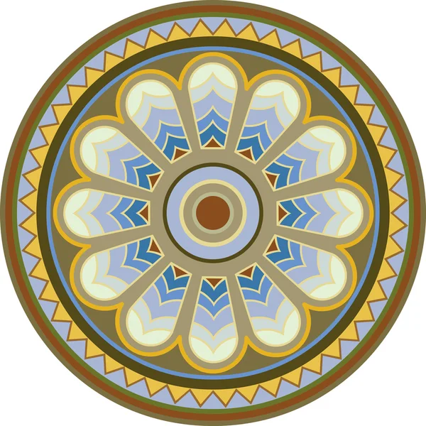 Mozaik desen renkli ve düzenlenebilir vektör tasarımı — Stok Vektör