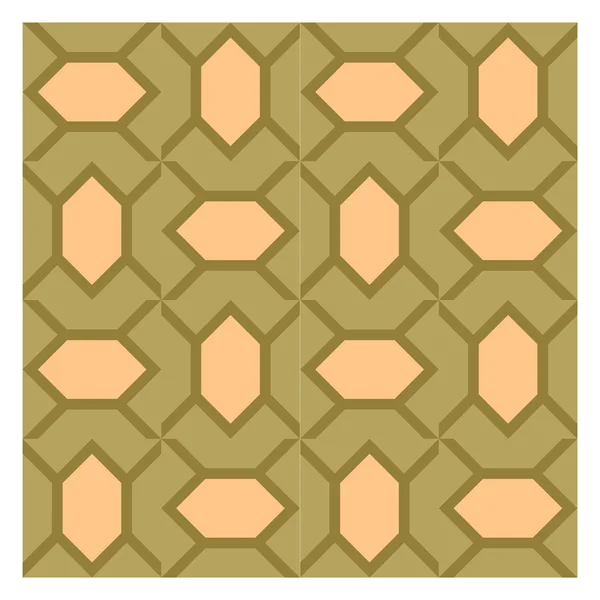 Patrón de mosaico colorido, bloques de azulejos — Vector de stock