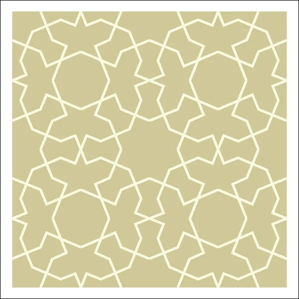 Arabesque pattern, vector tiling blocks — Stock Vector