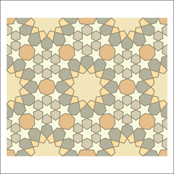Арабеський візерунок, векторні плиткові блоки — стоковий вектор