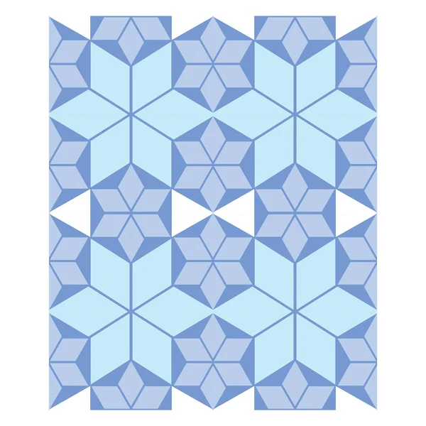 Färgglad mosaikmönster, plattsättning block — Stock vektor