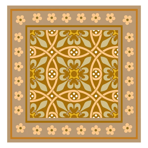 Fond abstrait, motif de décoration, blocs de carrelage — Image vectorielle