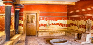 Knossos Kral'ın odası