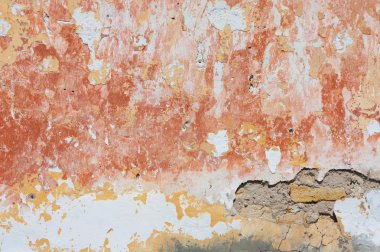 Eski duvar yakın çekim.