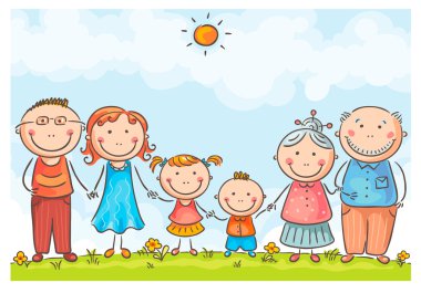 İki çocuklu aile