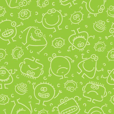 küçük canavarlar ile Seamless Modeli