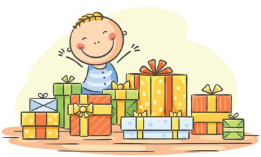 Çocuk çok fazla hediye etti