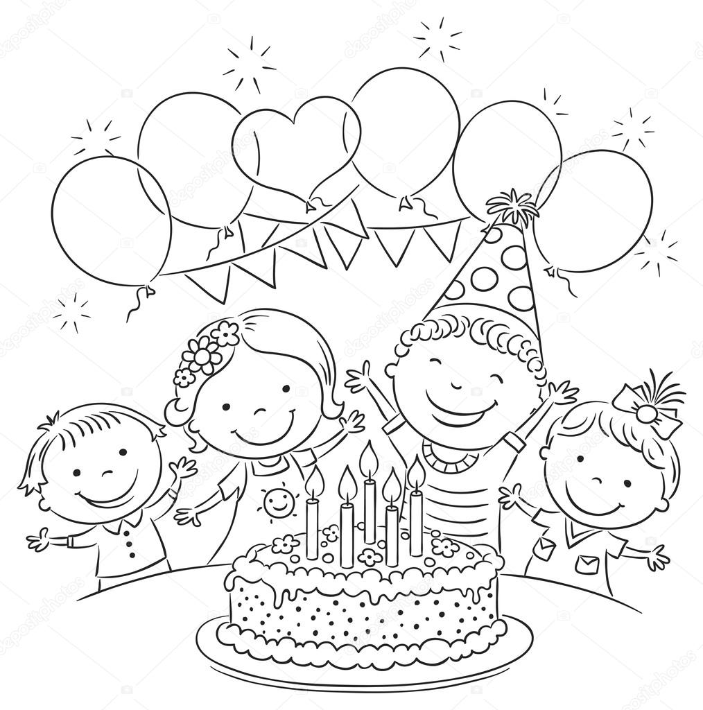 299102 Birthday Sketch Images Stock Photos  Vectors  Shutterstock