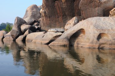 Güzel taşlar peyzaj