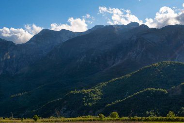 Huzurlu ve sakin doğa manzarası