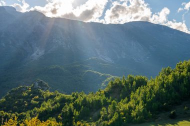 Huzurlu ve sakin doğa manzarası