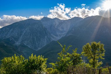 Huzurlu ve sakin doğa manzarası