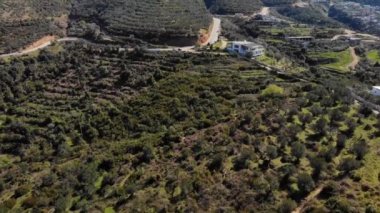 Havadan. Dağlar, sahil yolu