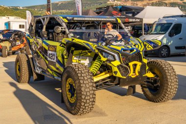 Vlore, Arnavutluk - 5 Haziran: Ralli Albania 2021 'in başlangıcı