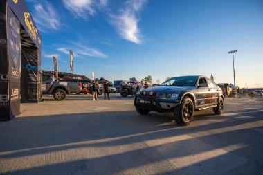 Vlore, Arnavutluk - 5 Haziran: Ralli Albania 2021 'in başlangıcı