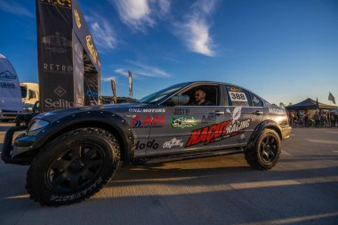 Vlore, Arnavutluk - 5 Haziran: Ralli Albania 2021 'in başlangıcı