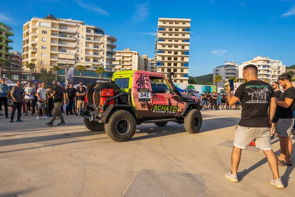 Vlore, Arnavutluk - 5 Haziran: Ralli Albania 2021 'in başlangıcı