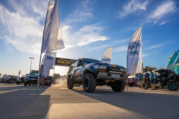 Vlore, Arnavutluk - 5 Haziran: Ralli Albania 2021 'in başlangıcı