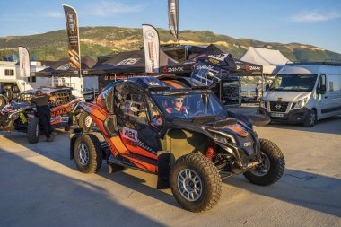 Vlore, Arnavutluk - 5 Haziran: Ralli Albania 2021 'in başlangıcı