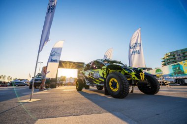 Vlore, Arnavutluk - 5 Haziran: Ralli Albania 2021 'in başlangıcı