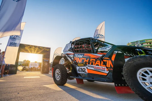 Vlore, Arnavutluk - 5 Haziran: Ralli Albania 2021 'in başlangıcı