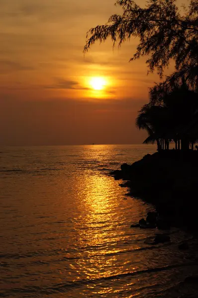 Zonsondergang — Stockfoto