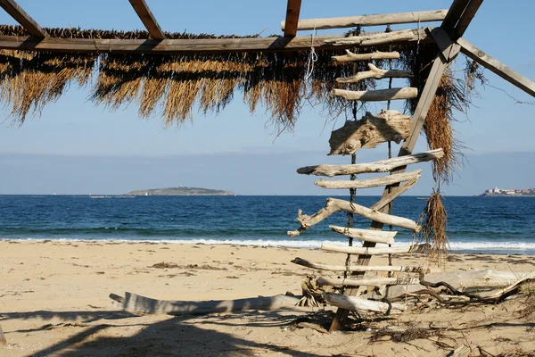 Deserted beach — Stock Photo, Image