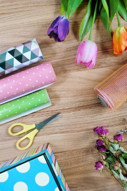 çiçekler ve tablo araçları