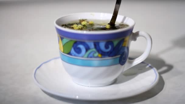 凉茶的制备 — 图库视频影像