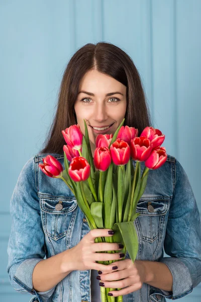 Kadın, çiçek, Hediyelik