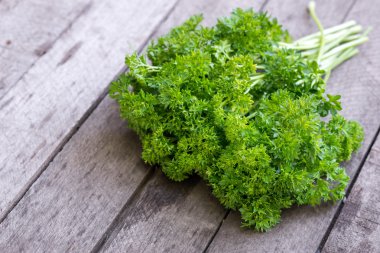 maydanoz, taze, yeşil, ağaç, arka plan, gıda, sebze