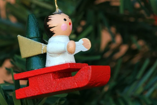 Kis fa karácsonyi dekoráció — Stock Fotó