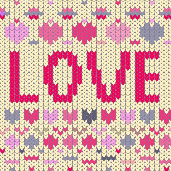 Liebe rosa — Stockvektor