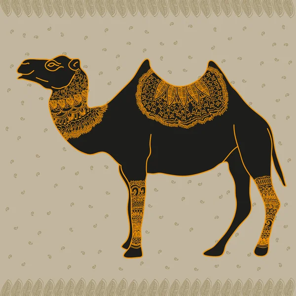 Camel Egipto —  Vetores de Stock