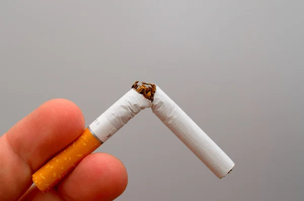 Healthy lifestyle concept. Quit smoking. Stock Picture