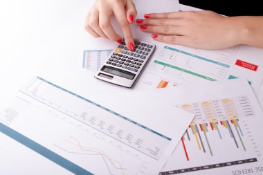 Ofis Masası üstünde klavye