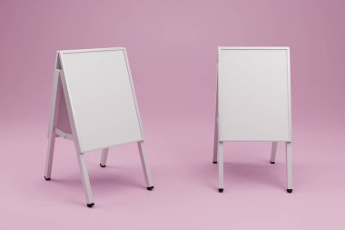 Beyaz Reklam Standı