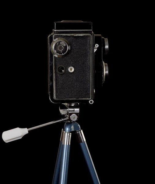 Vintage twin reflex kamera — Stockfoto