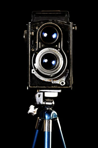 Twin-Reflex-Kamera — Stockfoto