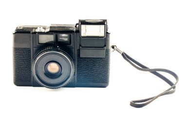 siyah Vintage fotoğraf makinesi