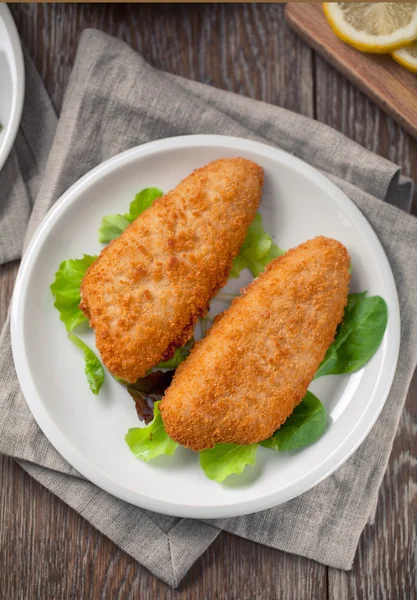 Breaded Fish Fillet — Stock Photo, Image
